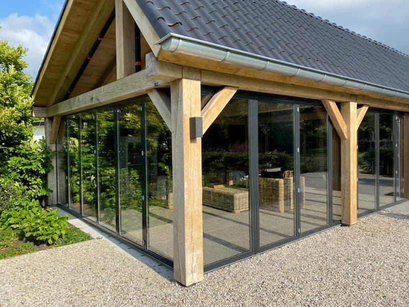 overkapping met glas | Aan huis of in de tuin!